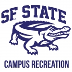SF State Campus Recreation, purple gator