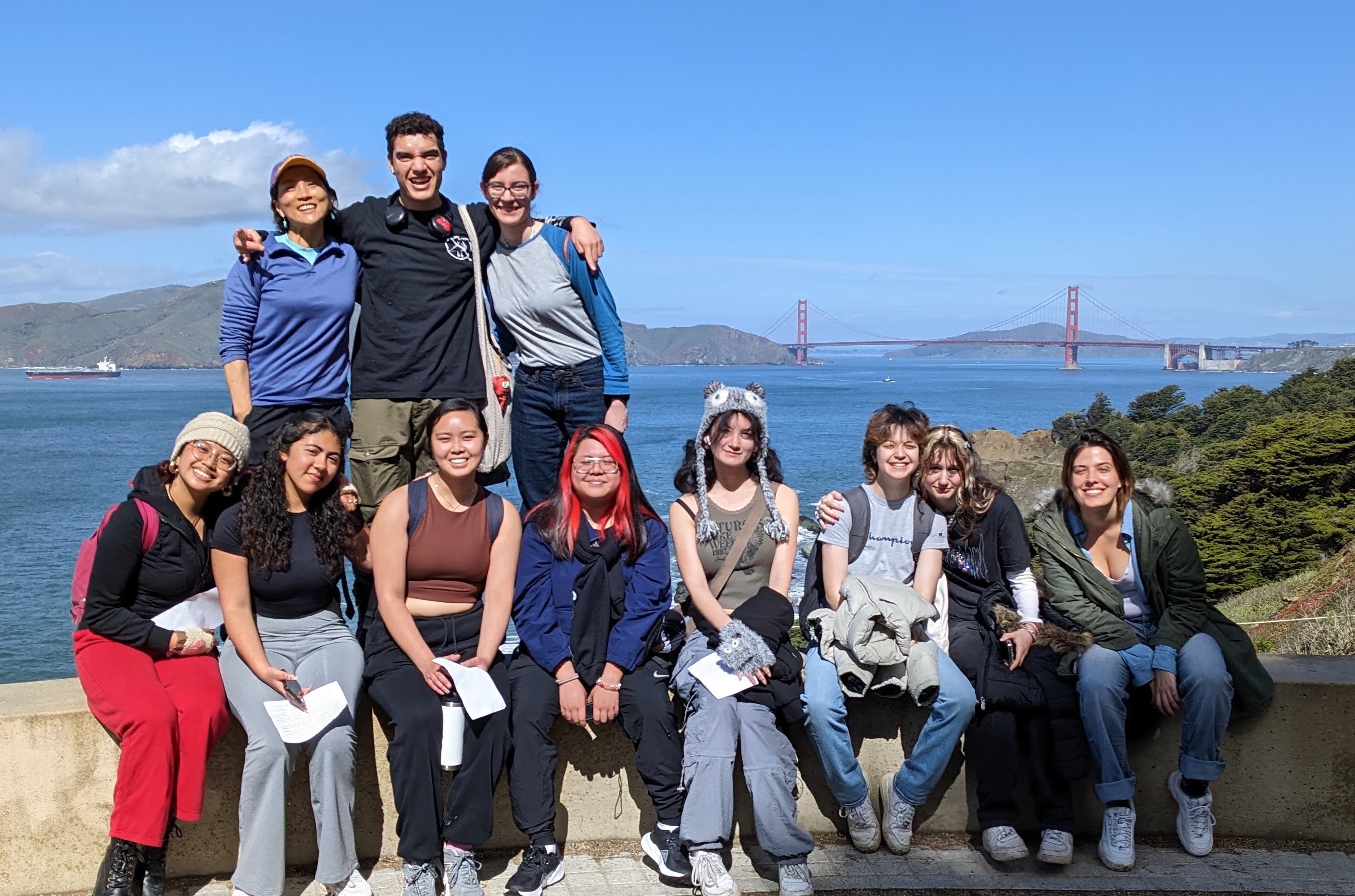 RPT field trip to the Lands End by the Golden Gate Bridge