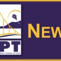 RPT logo next to the word "newsletter" on a purple background