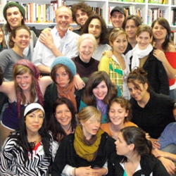 group of students posing for a group photograph