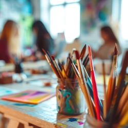 Students experience arts